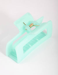 Mint Hair Claw Clip - link has visual effect only