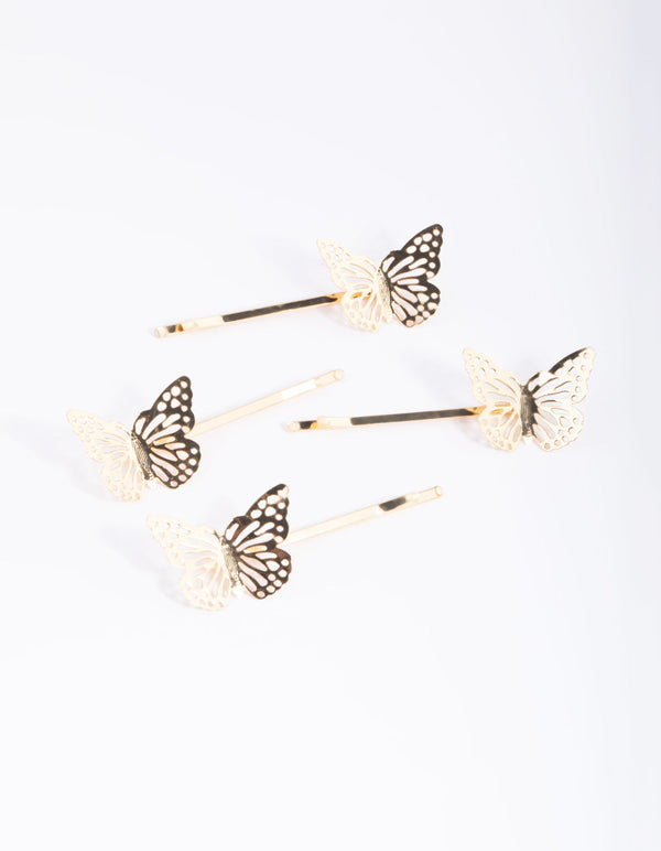 Kids Butterfly Hair Pins