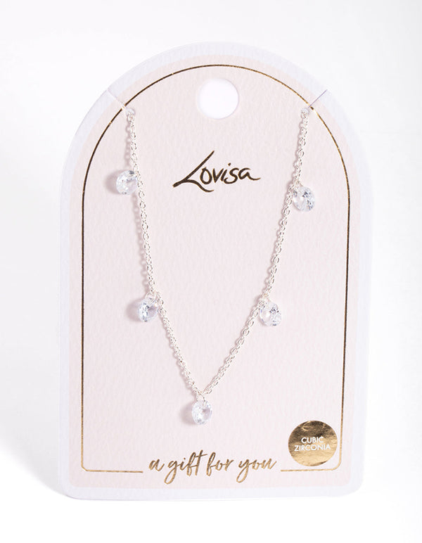 Gold Plated Freshwater Pearl Half Link Necklace - Lovisa