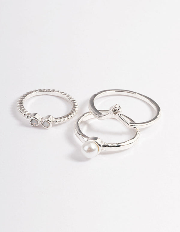 Silver Nesting Ring Pack