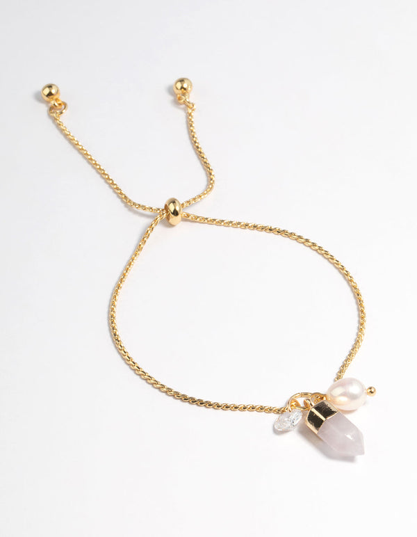 Freshwater Pearl Toggle Bracelet