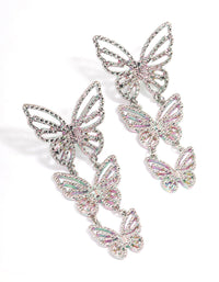 Statement Butterfly Drop Earrings - link has visual effect only