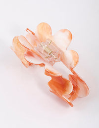 Acrylic Wavy Marble Claw Clip - link has visual effect only