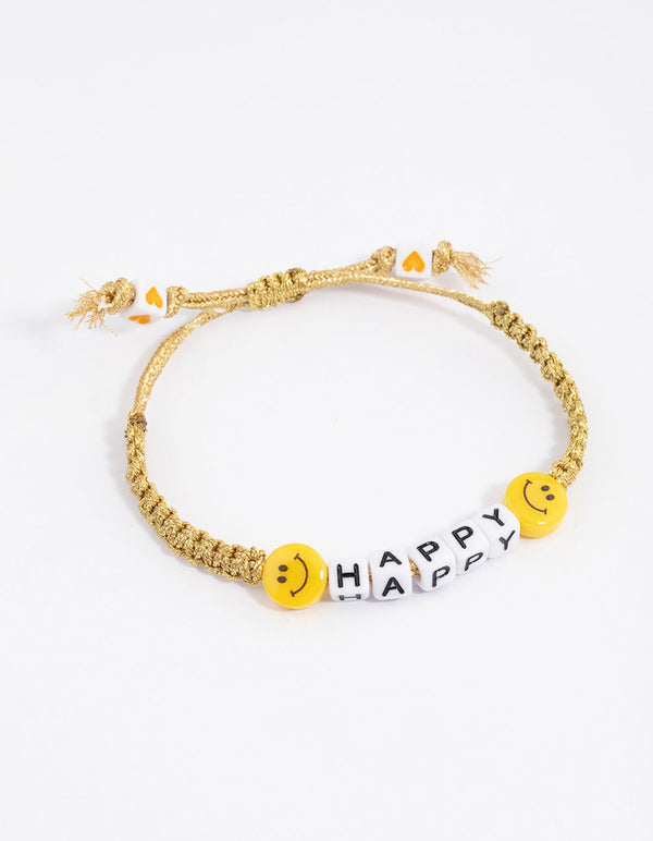 Row of Smiling face bangle/bracelet – Bijouterie Gonin