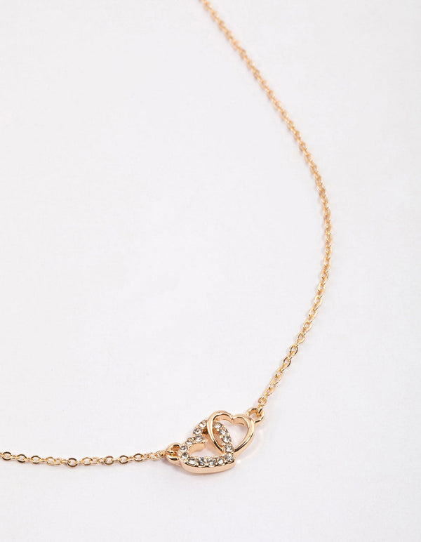Silver Linked Heart Necklace & Polishing Set - Lovisa