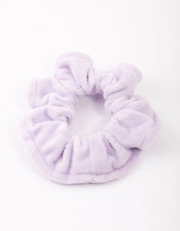 Lilac Soft Beauty Hair Scrunchie - link has visual effect only