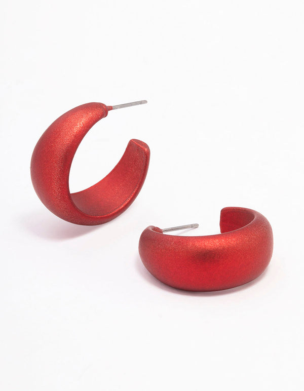 Lovisa + Lovisa Red Drop Ho-Ho Earrings